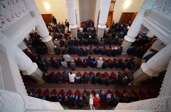 Eid al-Adha celebrations in Moscow