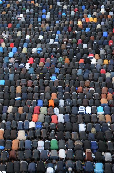 Eid al-Adha celebrations in Moscow