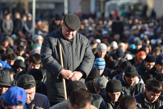Eid al-Adha celebrations in Moscow