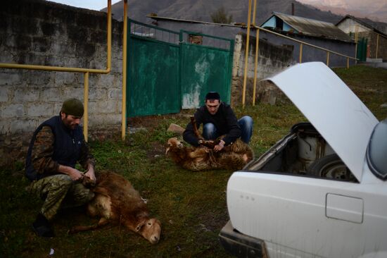 Eid al-Adha celebrations in Chechnya