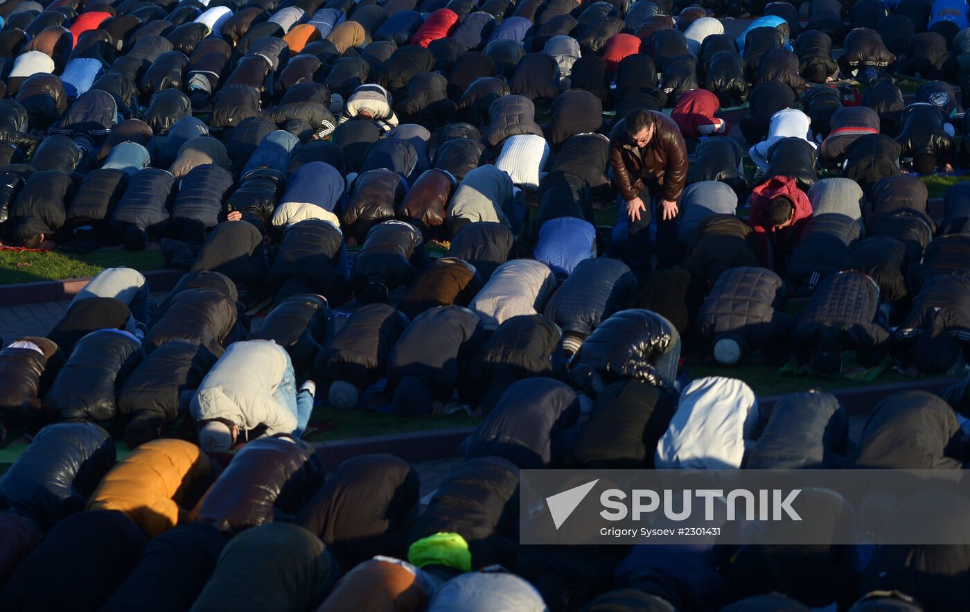 Eid al-Adha celebrations in Moscow