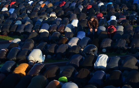 Eid al-Adha celebrations in Moscow