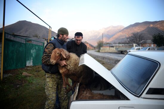 Eid al-Adha celebrations in Chechnya