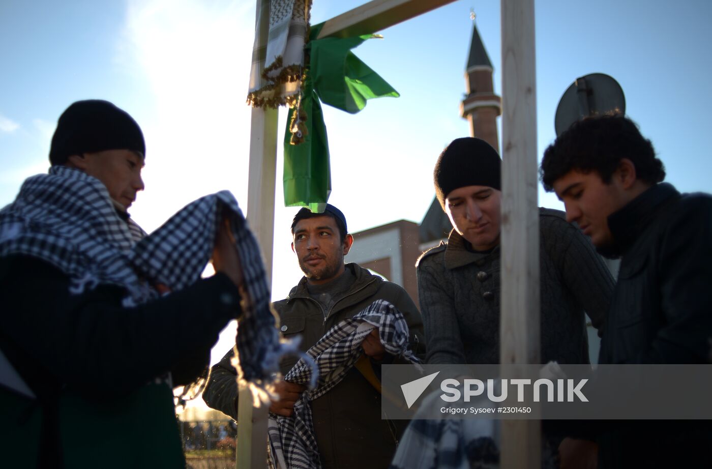 Eid al-Adha celebrations in Moscow