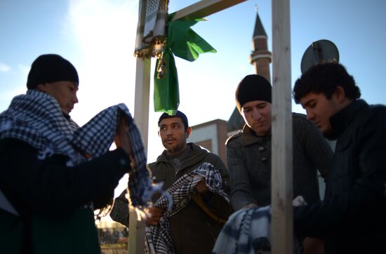 Eid al-Adha celebrations in Moscow