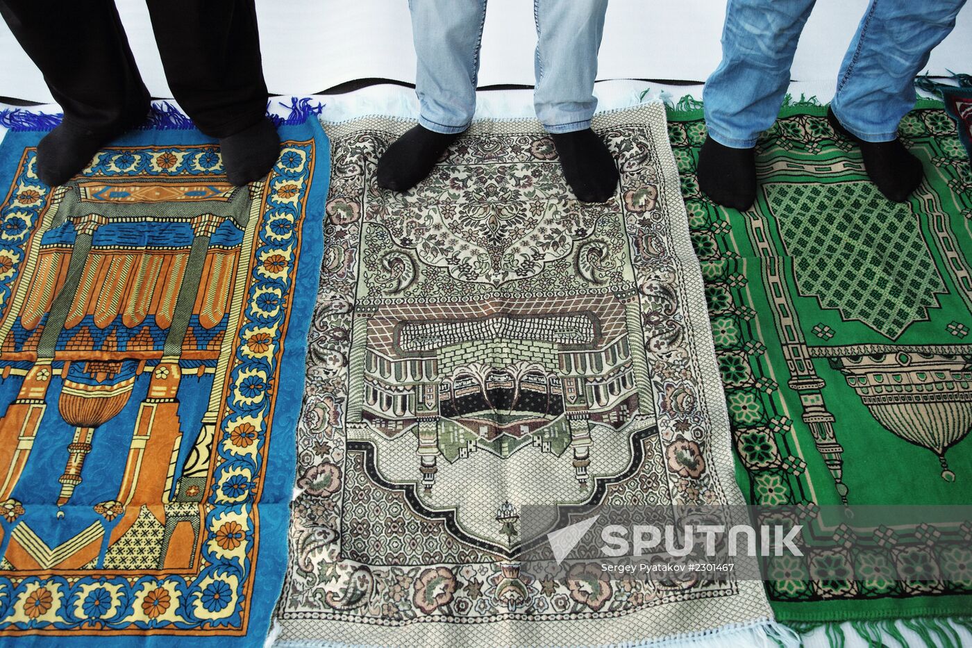 Eid al-Adha celebrations in Moscow