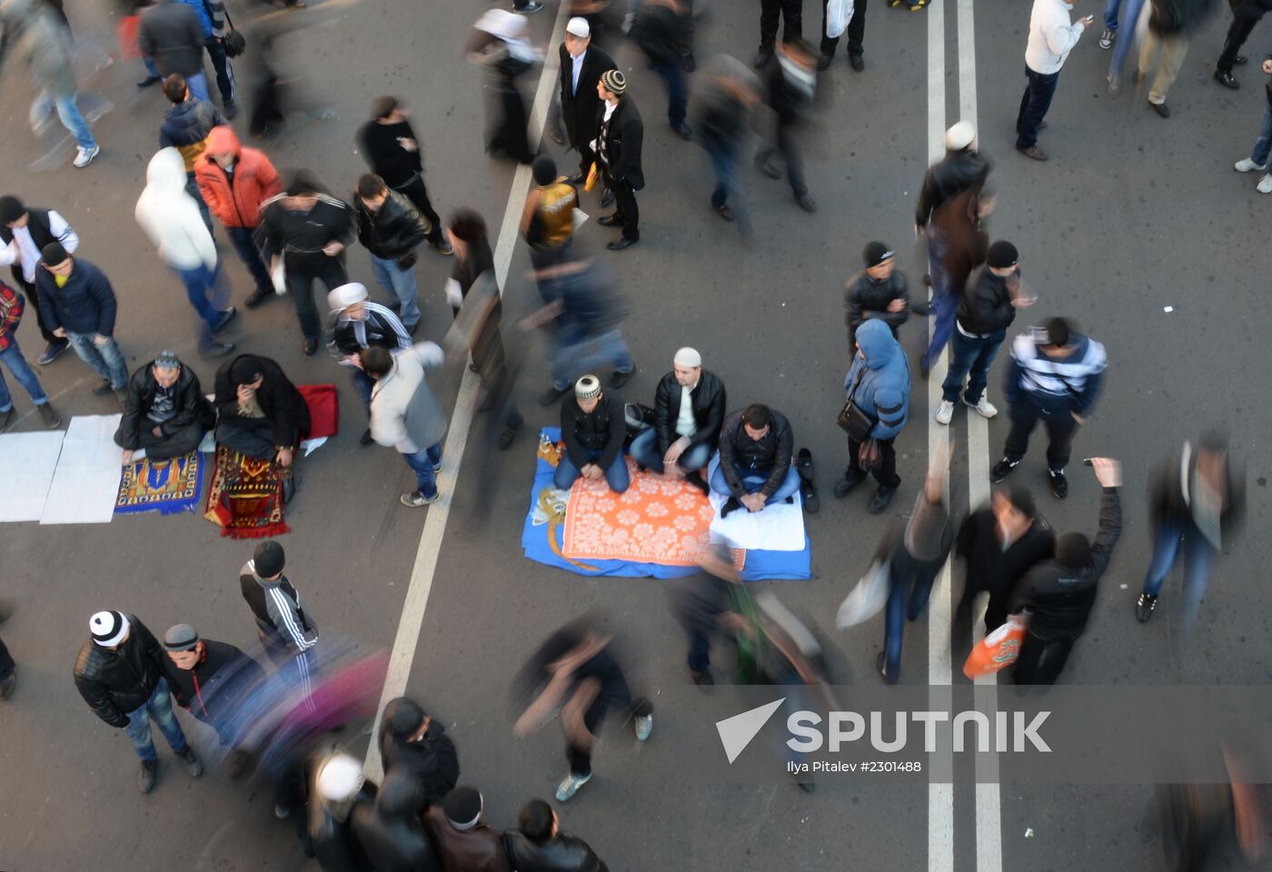 Eid al-Adha celebrations in Moscow