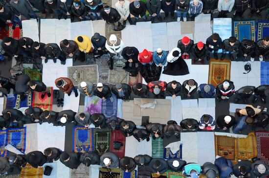 Eid al-Adha celebrations in Moscow