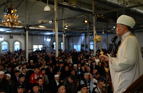 Eid al-Adha celebrations in Moscow
