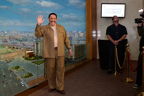 Actors attend a photocall for "Machete Kills" movie