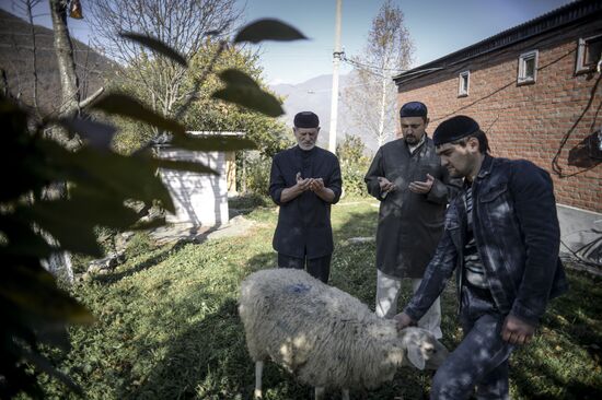 Eid al-Adha celebrations in Chechnya