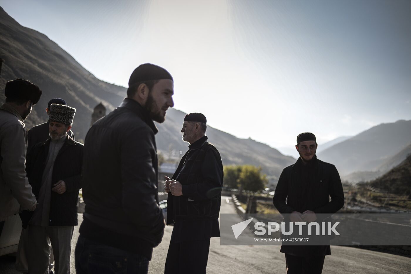 Muslim holiday of Eid al-Adha (Kurban Bayram) celebrated in Chechnya