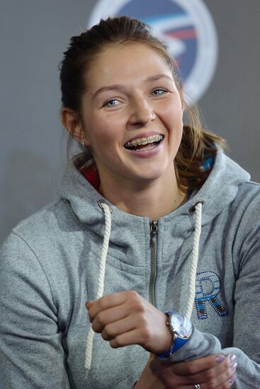 Presentation of new outfit for Russian national snowboard team