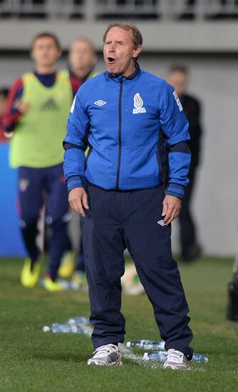 Football. 2014 FIFA World Cup qualifying match Azerbaijan vs. Russia