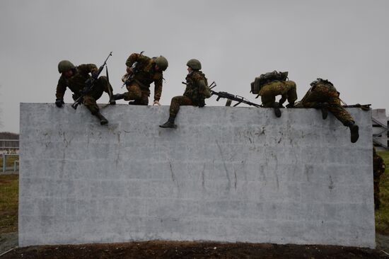 Special Forces competitions in Novosibirsk