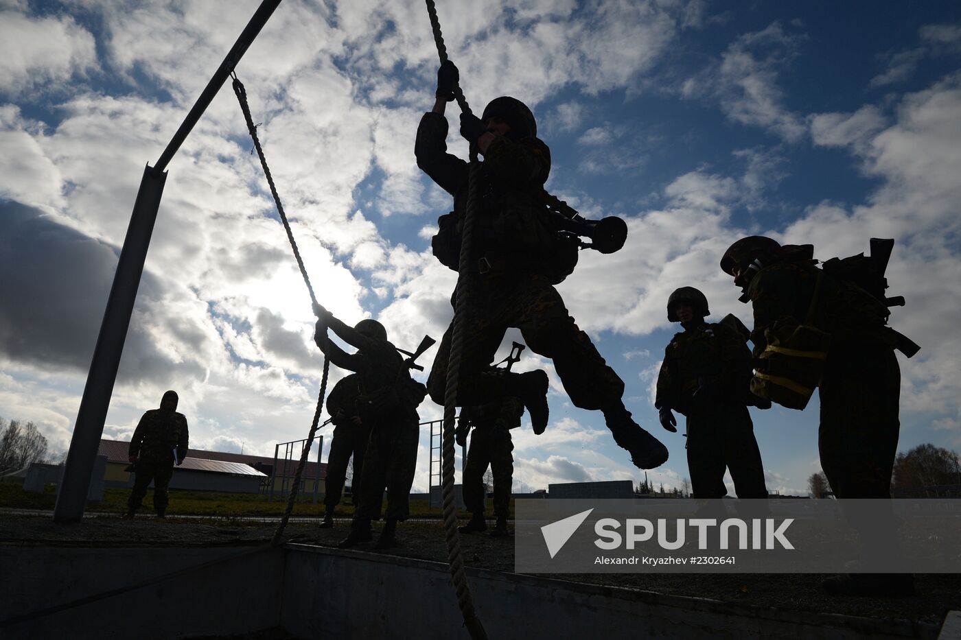 Special Forces competitions in Novosibirsk