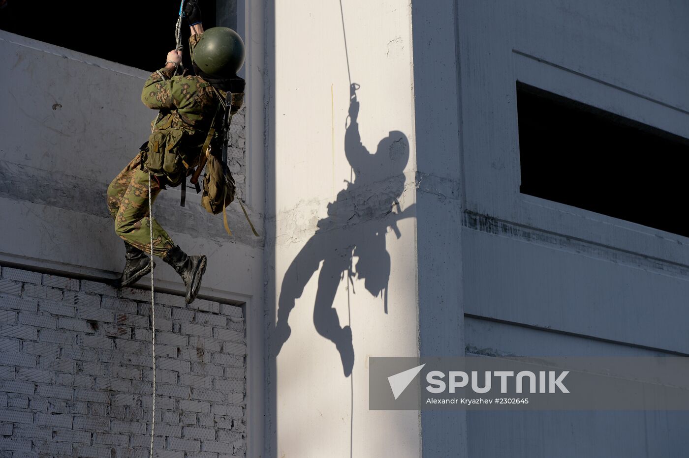 Special Forces competitions in Novosibirsk