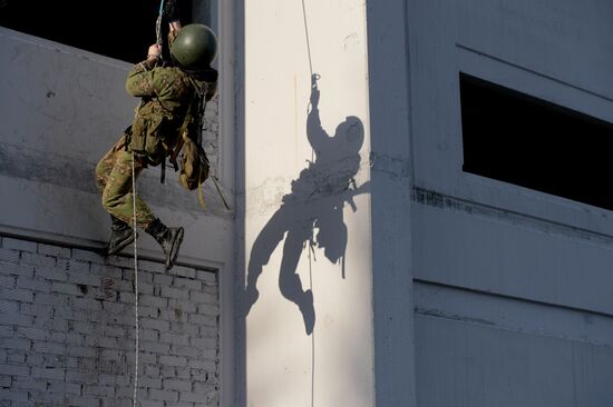 Special Forces competitions in Novosibirsk