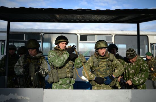 Special Forces competition in Novosibirsk