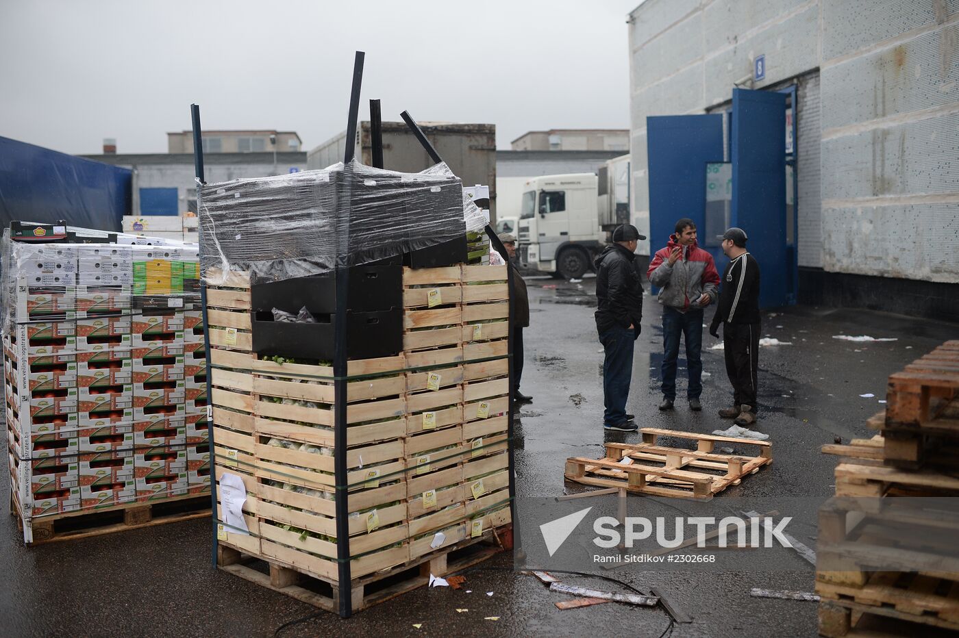 Goods removed from Novye Cheryomushki vegetable warehouse in Biryulyovo