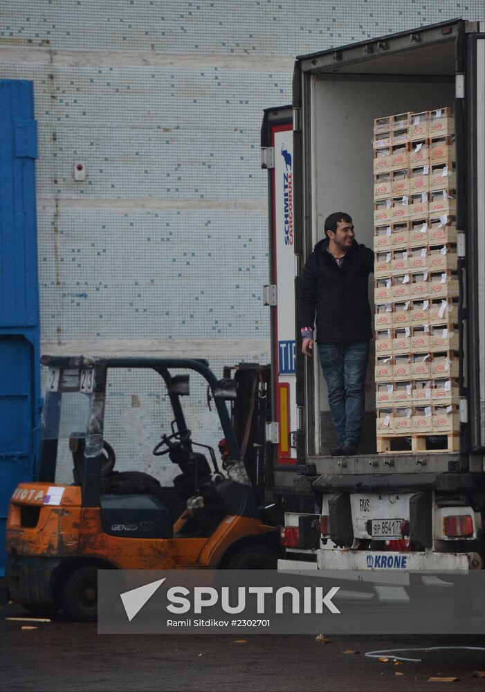 Goods removed from Novye Cheryomushki vegetable warehouse in Biryulyovo