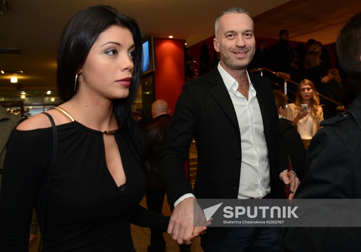 Russian premiere of the film "Now a Kiss!"