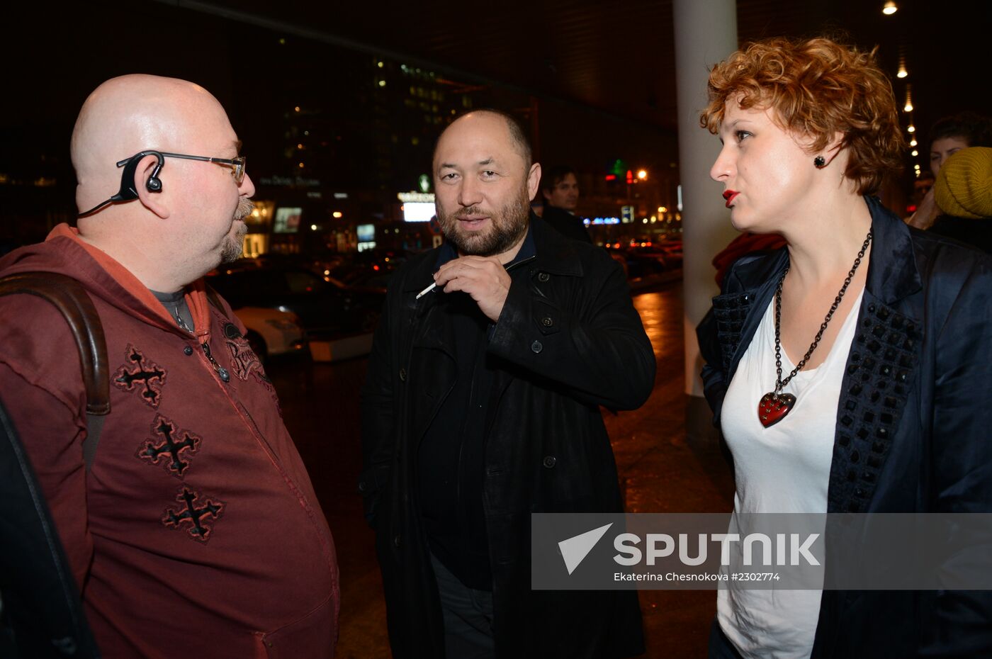 Russian premiere of the film "Now a Kiss!"