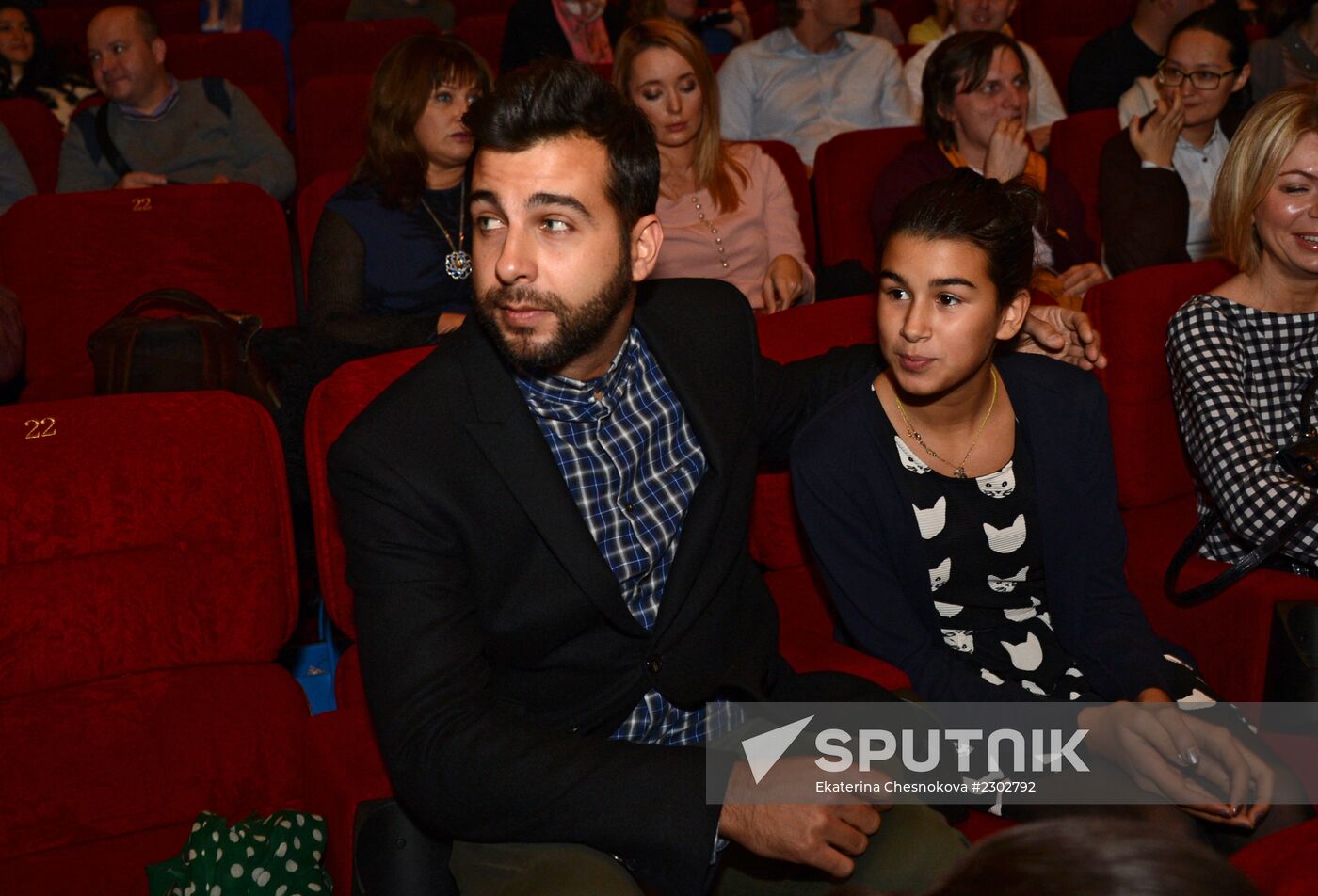 Russian premiere of the film "Now a Kiss!"