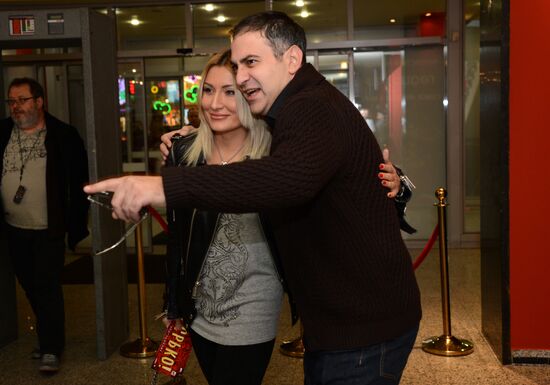 Russian premiere of the film "Now a Kiss!"