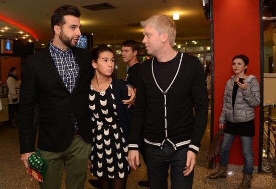Russian premiere of the film "Now a Kiss!"