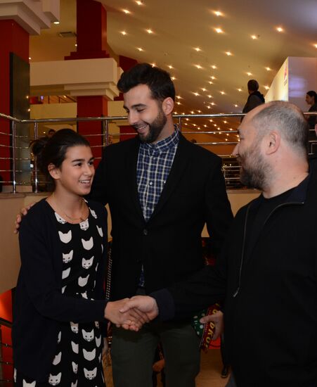Russian premiere of the film "Now a Kiss!"