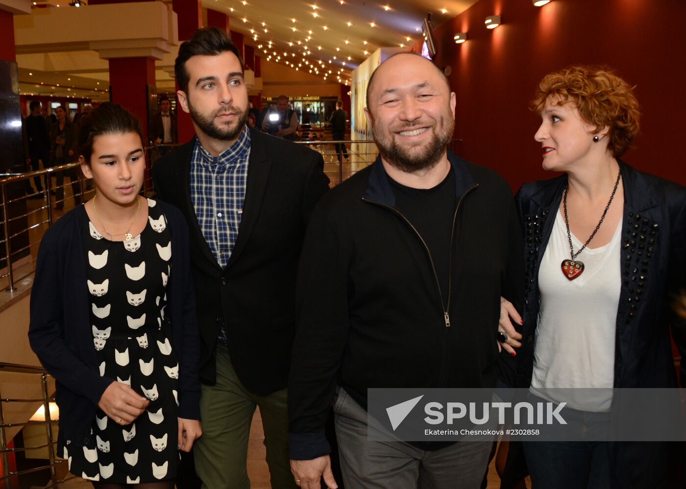 Russian premiere of the film "Now a Kiss!"