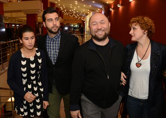 Russian premiere of the film "Now a Kiss!"