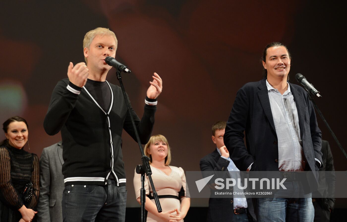 Russian premiere of the film "Now a Kiss!"