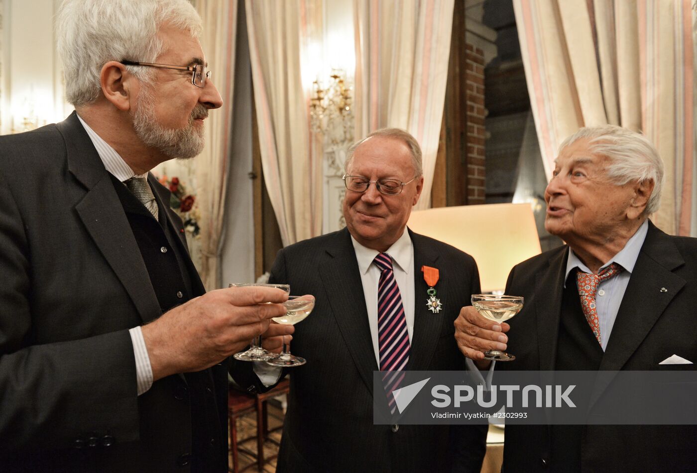 Valery Shadrin awarded Legion of Honor Medal