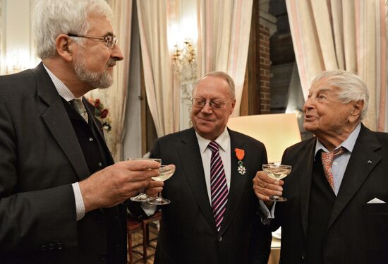 Valery Shadrin awarded Legion of Honor Medal