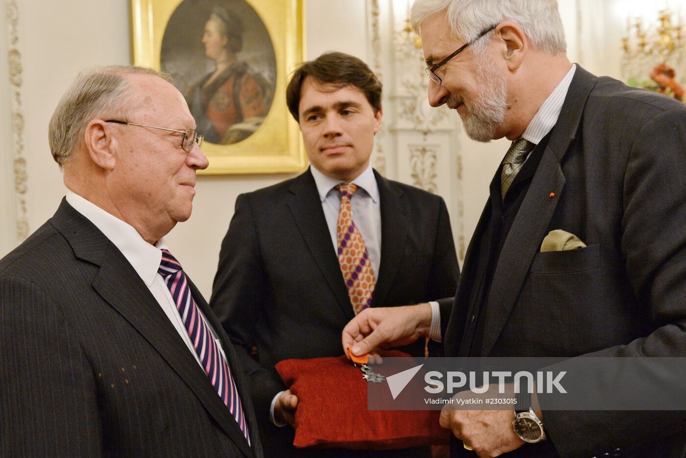 Valery Shadrin awarded Legion of Honor Medal