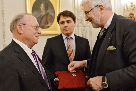 Valery Shadrin awarded Legion of Honor Medal
