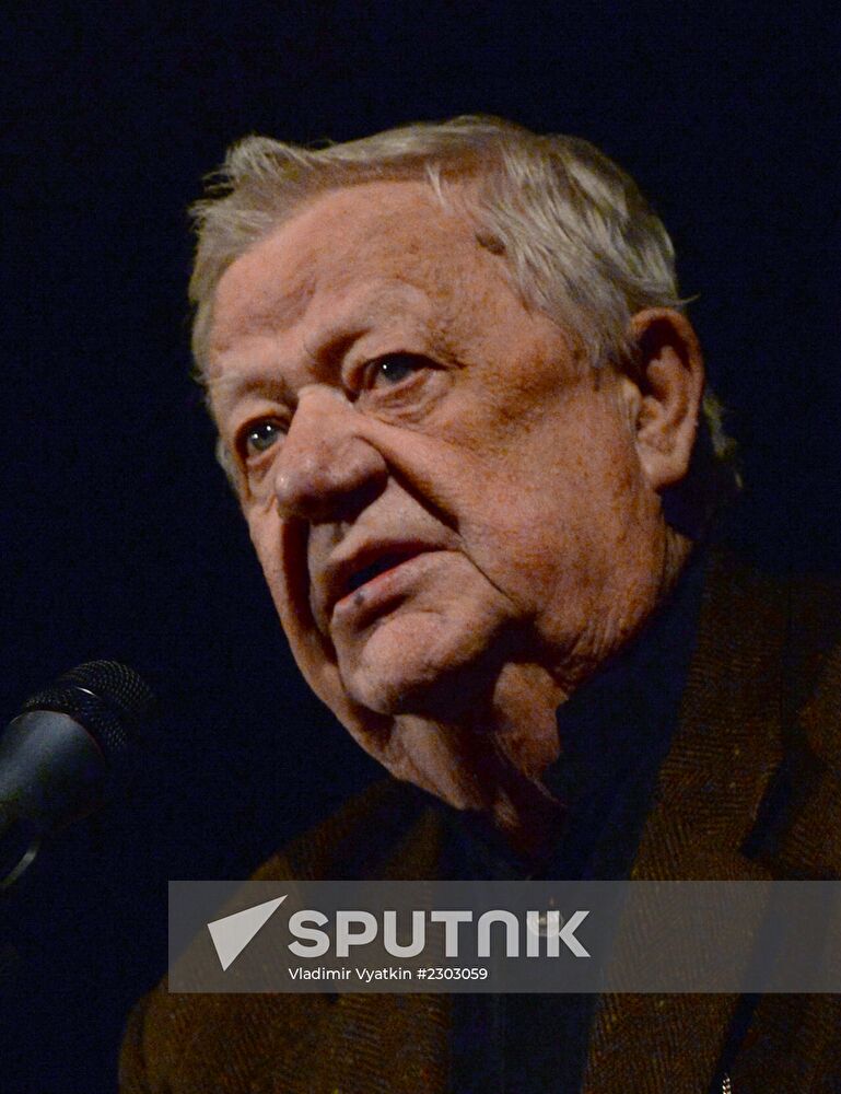 Paying last respects to actor Eduard Martsevich