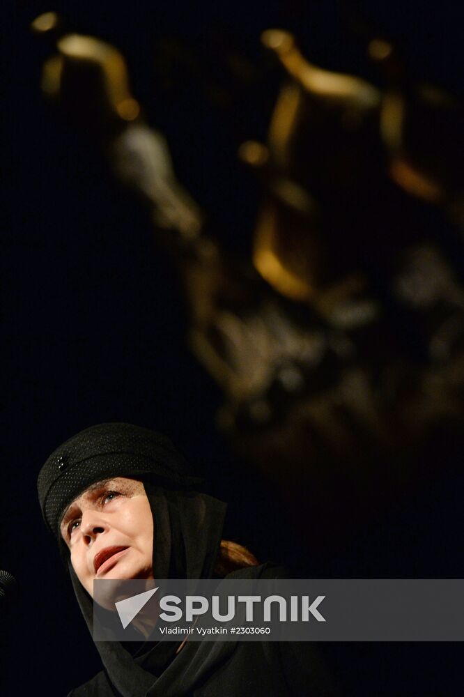 Paying last respects to actor Eduard Martsevich