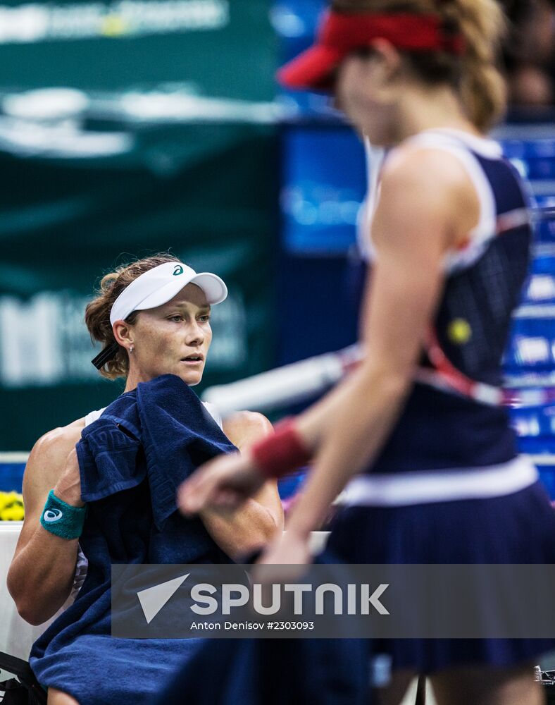 Tennis. Kremlin Cup 2013. Day Four