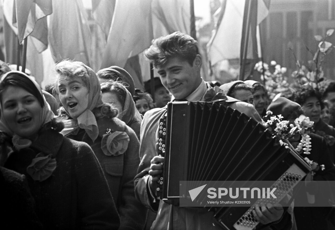 May Day demonstration in Moscow