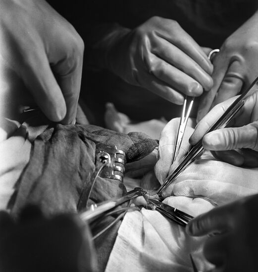 Surgery underway
