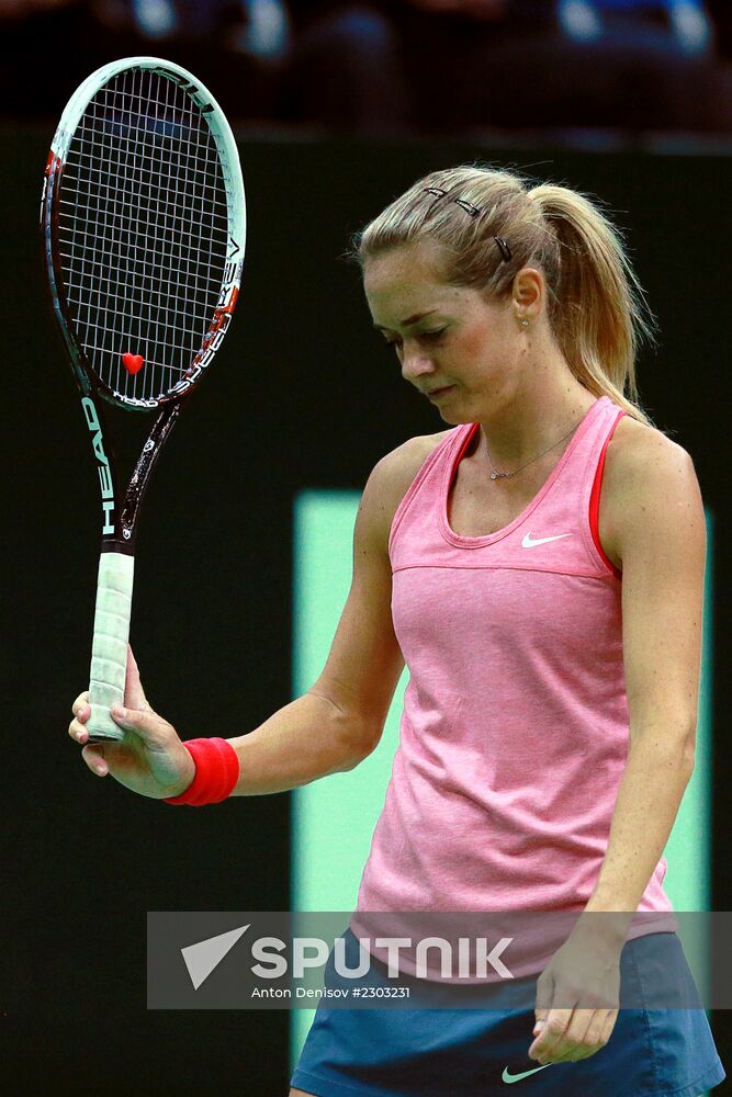 Tennis. Kremlin Cup 2013. Day Four