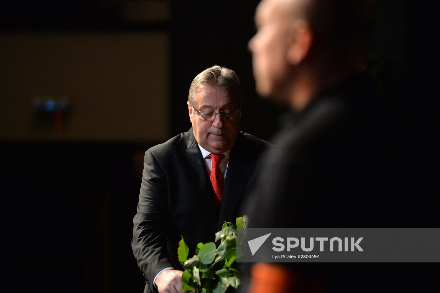 Funeral service for actress Olga Aroseva at Satire Theater