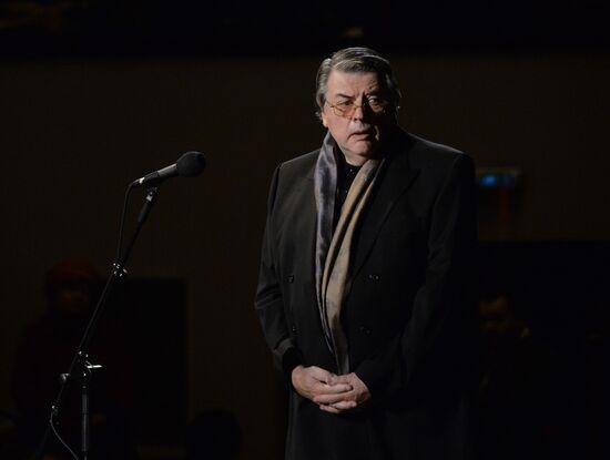 Funeral service for actress Olga Aroseva at Satire Theater