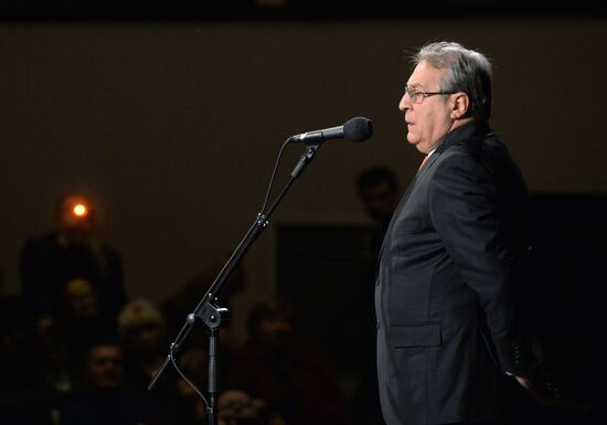 Funeral service for actress Olga Aroseva at Satire Theater