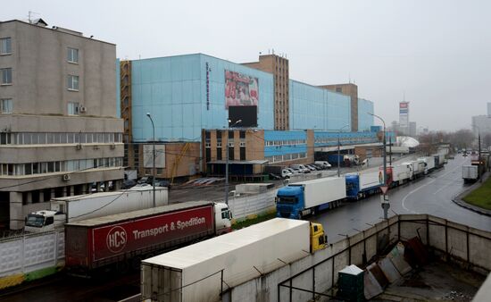 Moscow vegetable warehouses