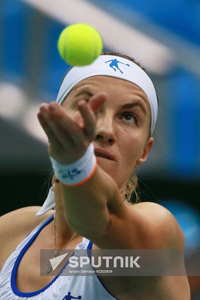 Tennis. Kremlin Cup 2013. Day Five