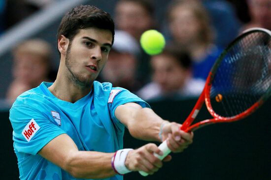 Tennis. Kremlin Cup 2013. Day Five